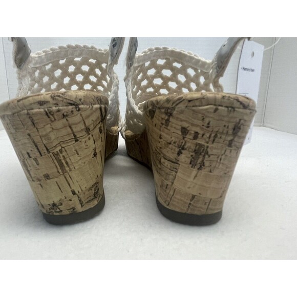 New SO Adriene Girls Chunky Wedge Peep Toe Strappy Sandals 13 Kids boho b - Picture 8 of 12